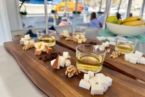 1h Boat Trip + 2h Dockside Wine & Food Tasting