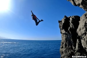 Agaete: Coasteering Gran Canaria. Ferrata Marina y Tirolina