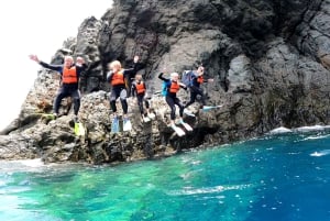 Agaete: Coasteering Gran Canaria. Ferrata Marina y Tirolina