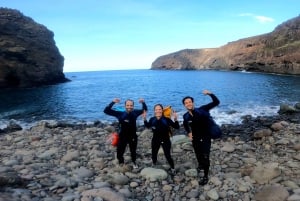 Agaete: Coasteering Gran Canaria. Ferrata Marina y Tirolina