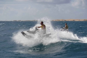 Combo: alquiler de patinete eléctrico + opción de alquiler de moto acuática en Playa del Inglés