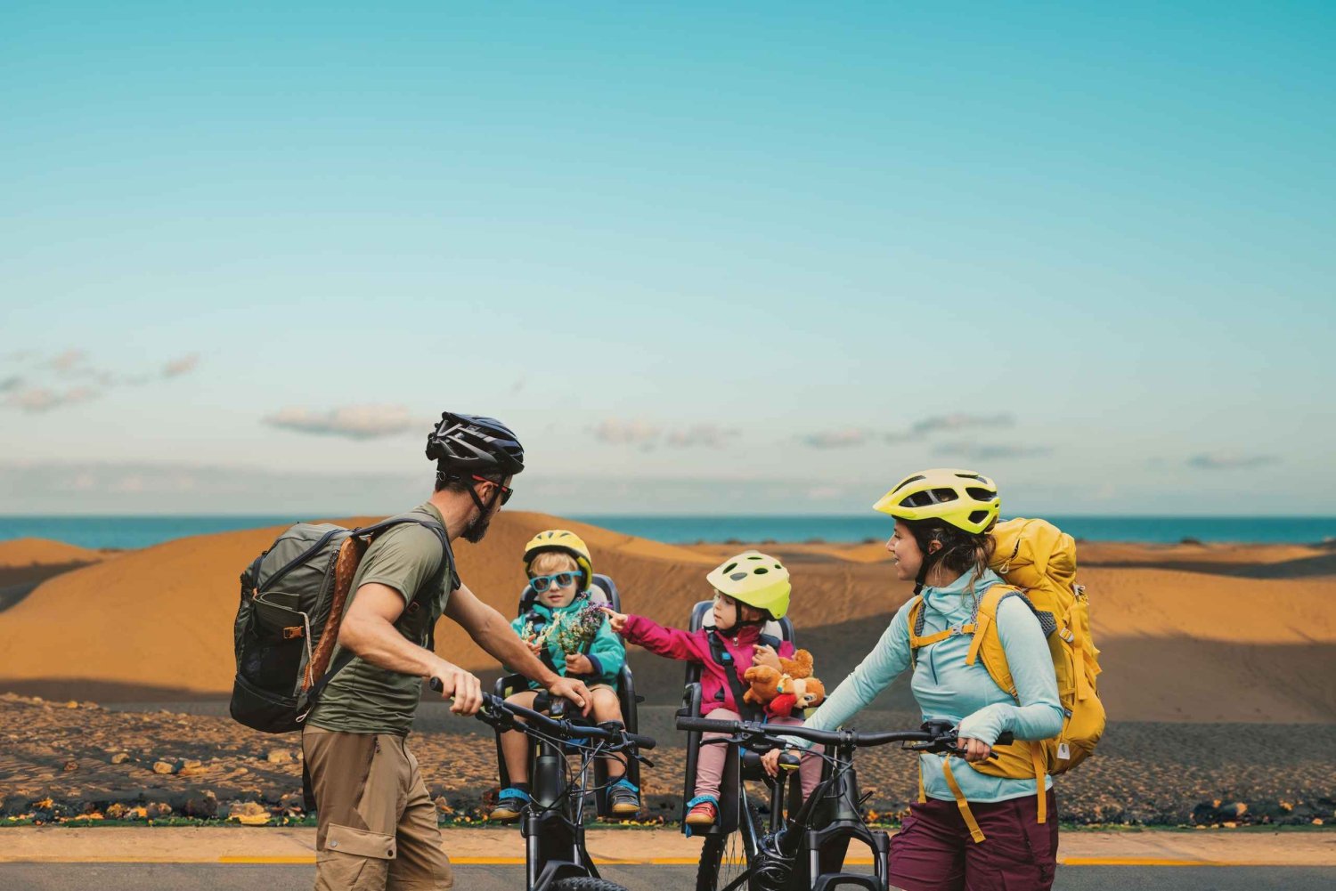 E-Bike Family Tour : Sightseeing Maspalomas Playa del Ingles