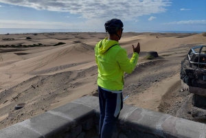 e-Scooter City Tour + Camel Ride inside Maspalomas Dunes