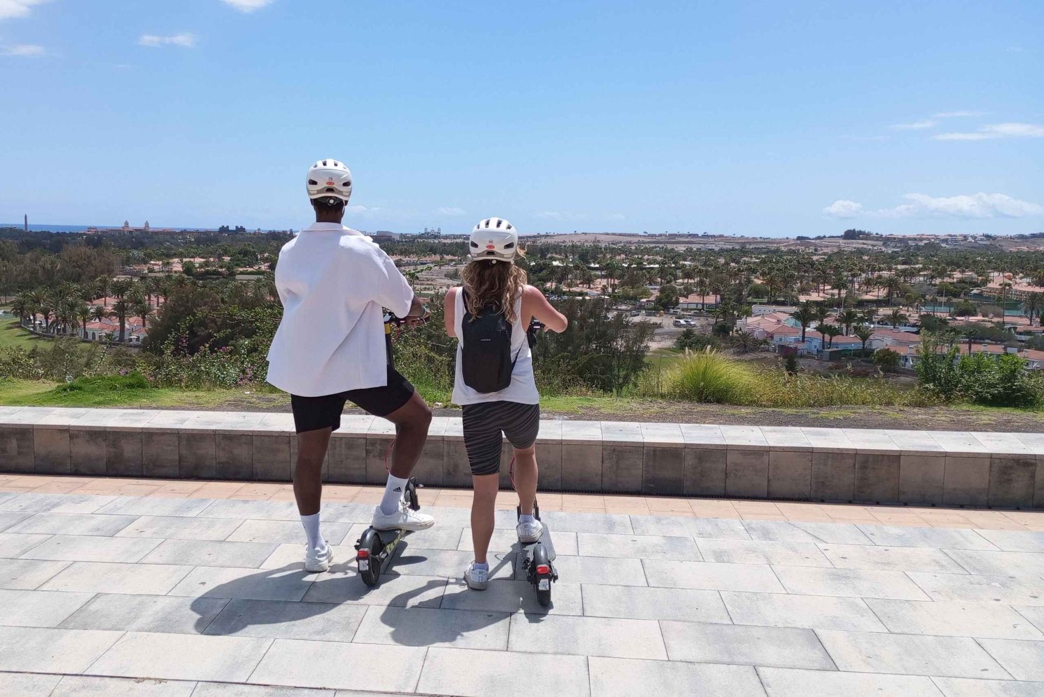 e-Scooter Step Kickstart Guided Tour: Sightseeing Maspalomas