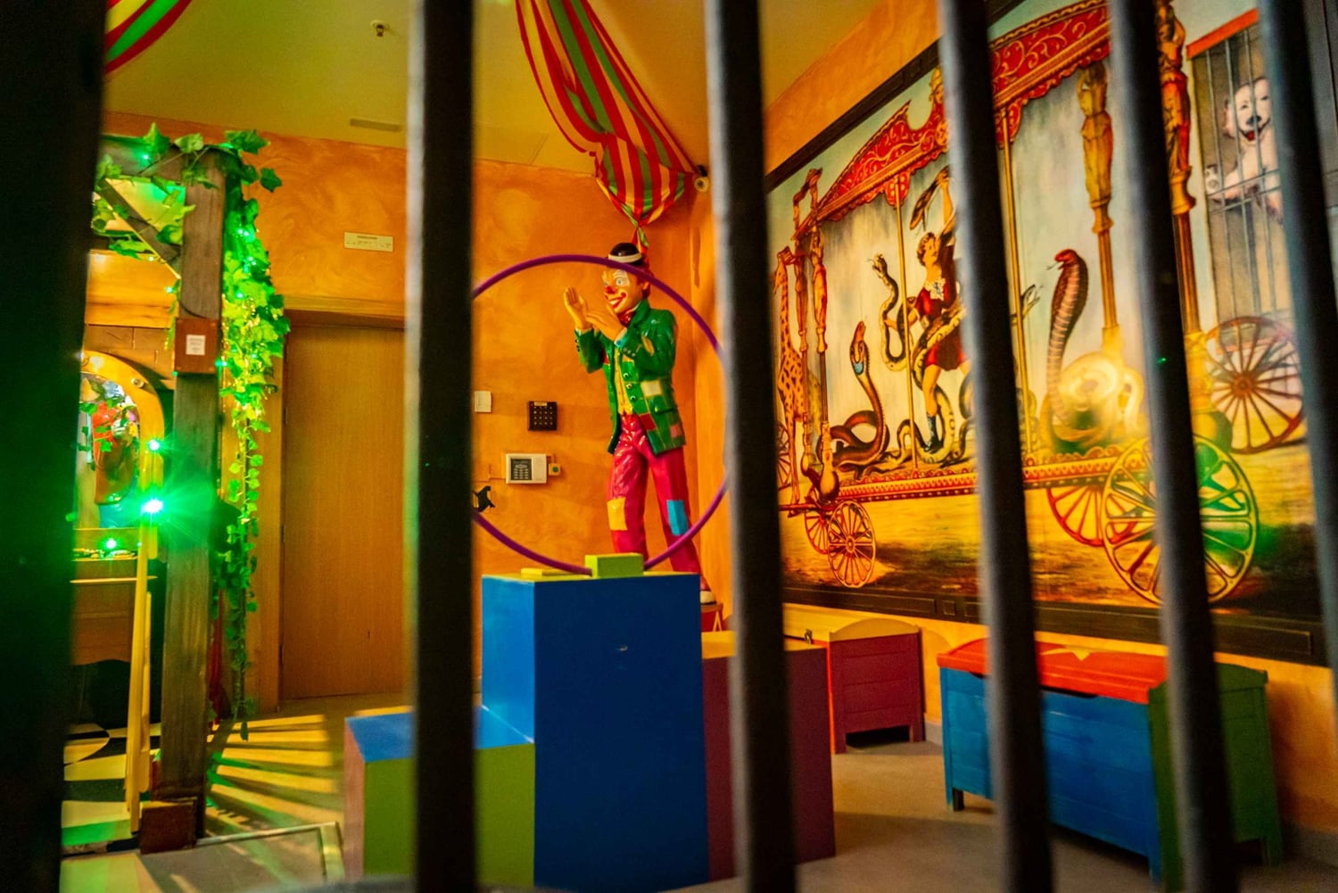 Escape room 'The gratest show on earth' at Holidayworld