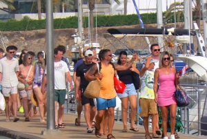 From Puerto Rico: Boat trip along the coast w/ Food & Drinks