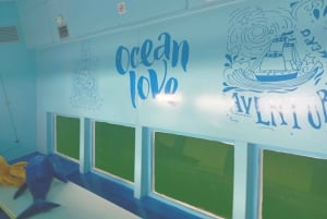 From Puerto Rico: Boat trip along the coast w/ Food & Drinks