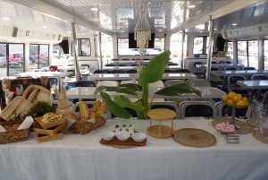 From Puerto Rico: Boat trip along the coast w/ Food & Drinks