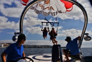 Gran Canaria: Parasail de 1 a 3 Personas sobre la Playa de Anfi