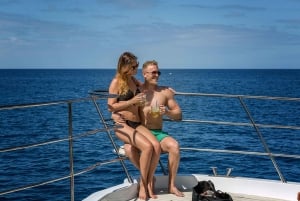 Gran Canaria: Tarde de Crucero en Catamarán con Comida y Bebida