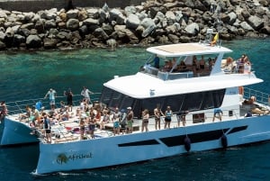 Gran Canaria: Tarde de Crucero en Catamarán con Comida y Bebida