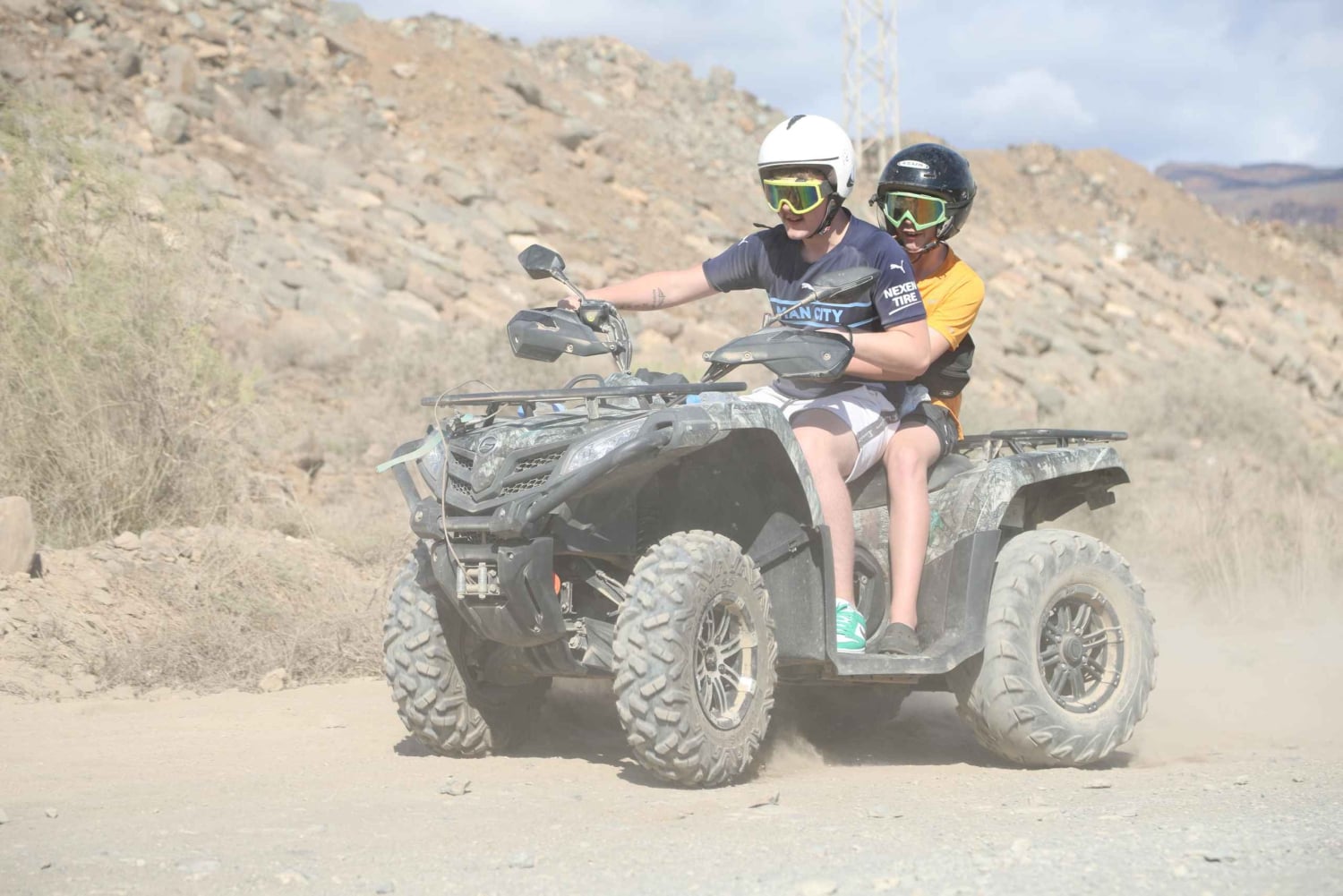 GRAN CANARIA: ATV QUAD TOUR *DOUBLE 2PAX* LONG-TOUR 2,5 HR