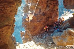 Gran Canaria: escalada de acantilados vía ferrata por Maspalomas