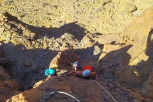 Gran Canaria: escalada de acantilados vía ferrata por Maspalomas