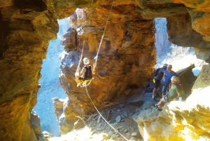 Gran Canaria: escalada de acantilados vía ferrata por Maspalomas