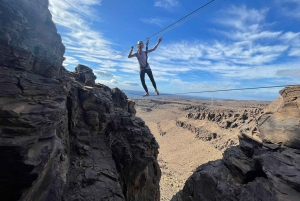 Gran Canaria: escalada de acantilados vía ferrata por Maspalomas