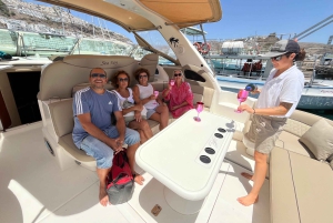 Gran Canaria: Excursion on private yacht with drinks, lunch and snorkeling