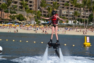 Gran Canaria: Sesión de Flyboard en la Playa de Anfi