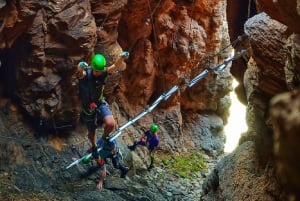 Gran Canaria: Aventura guiada de Vía Ferrata y Tirolina
