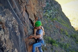 Gran Canaria: Aventura guiada de Vía Ferrata y Tirolina