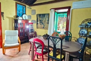 Casa histórica de Gran Canaria con plantación de mangos en Mogán.