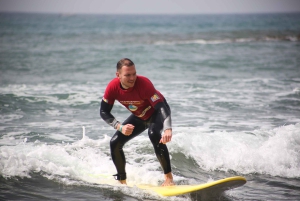 Gran Canaria: Meloneras Beach Surf Lesson