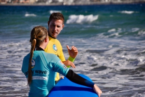 Gran Canaria: Meloneras Beach Surf Lesson