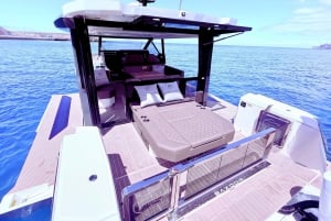 Gran Canaria: alquiler de barco privado de lujo con comida y bebida