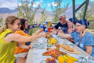 Gran Canaria: Red Gorge, Cave, Oasis Adventure Tour & Picnic