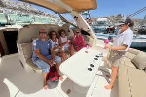 Gran Canaria: Shared yacht excursion with drinks, lunch, and snorkeling