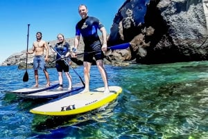 Gran Canaria: Stand-Up Paddle Lesson & Snorkeling Tour