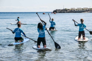 Gran Canaria: Stand-Up Paddle Lesson & Snorkeling Tour