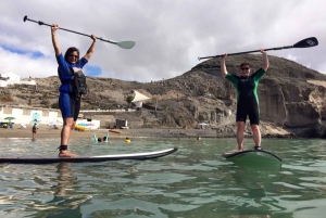 Gran Canaria: Stand-Up Paddle Lesson & Snorkeling Tour