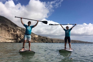 Gran Canaria: Stand-Up Paddle Lesson & Snorkeling Tour