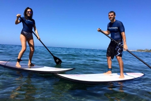 Gran Canaria: Stand-Up Paddle Lesson & Snorkeling Tour