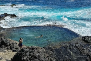 Gran Canaria Sunset & Wild Coast Tour, acantilados, piscinas naturales