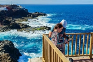 Gran Canaria Sunset & Wild Coast Tour, acantilados, piscinas naturales