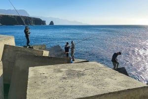 Gran Canaria Sunset & Wild Coast Tour, acantilados, piscinas naturales