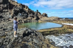 Gran Canaria Sunset & Wild Coast Tour, acantilados, piscinas naturales