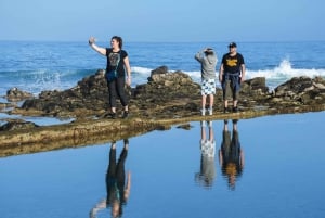 Gran Canaria Sunset & Wild Coast Tour, acantilados, piscinas naturales