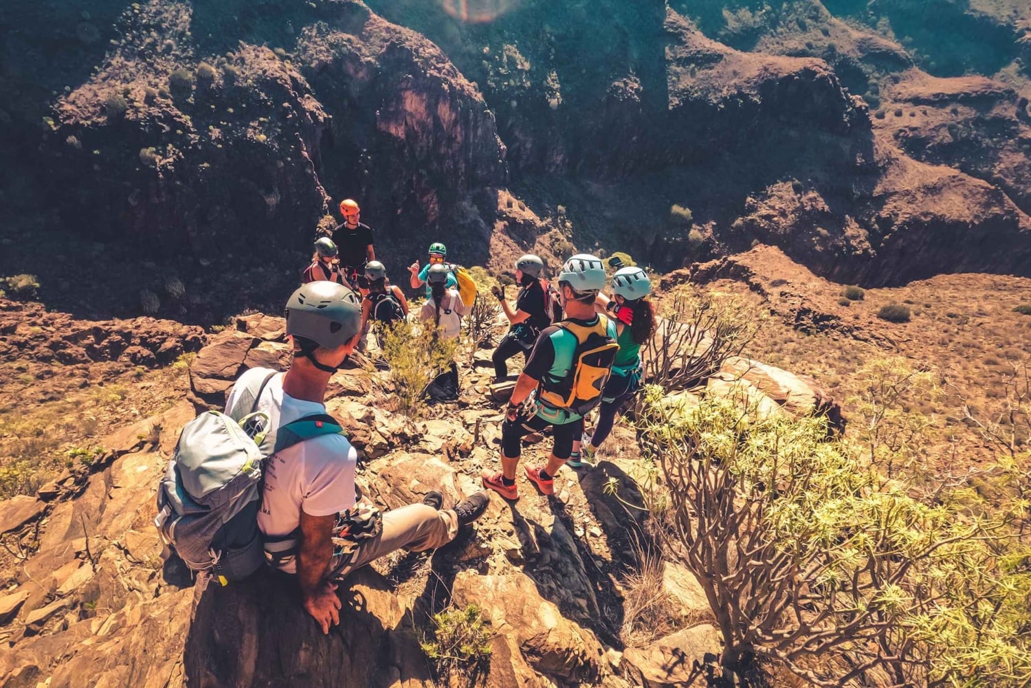 Gran Canaria: Vía Ferrata Tour for Beginners