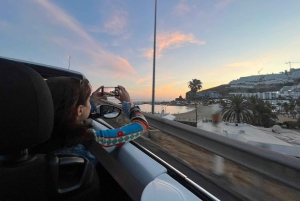 Gran Canaria : West coast Cabrio Sunset