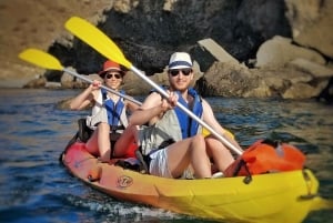 Kayak por las cuevas y acantilados de Mogan