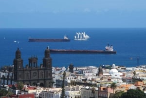 Las Palmas PLAYA AL ATARDECER: tour a pie por la ciudad