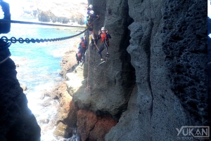 Las Palmas: Coastering, Via Ferrata, Water Jumping & Snorkel