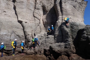 Las Palmas: Coastering, Via Ferrata, Water Jumping & Snorkel