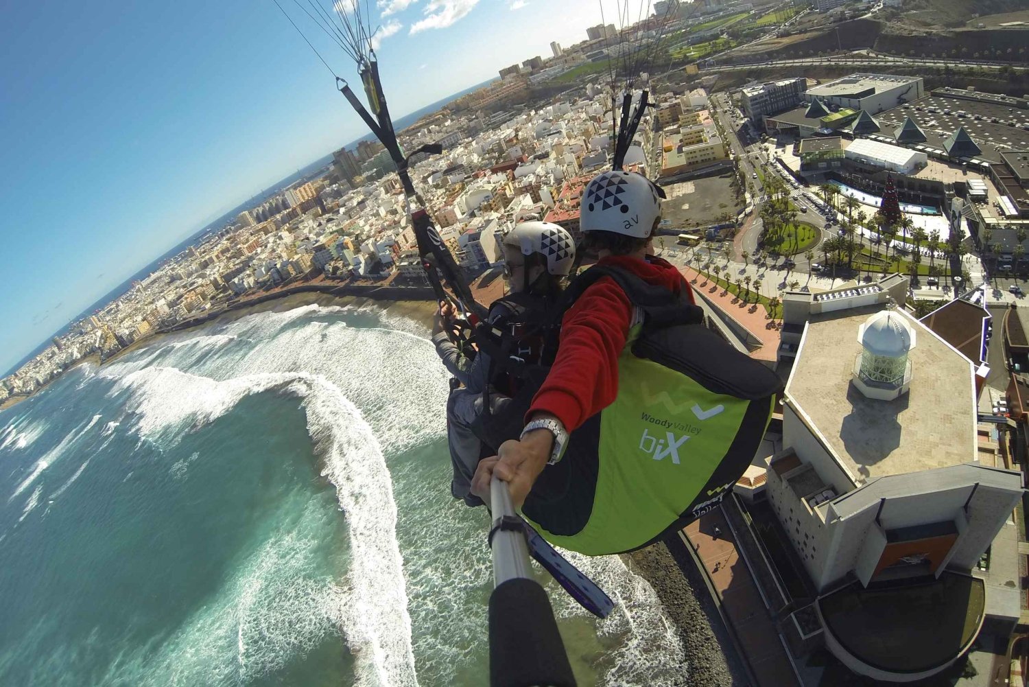 Las Palmas de Gran Canaria: Vuelo en parapente biplaza