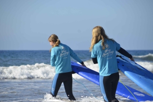 Las Palmas: Learn to Surf with a Special Price for Two Group