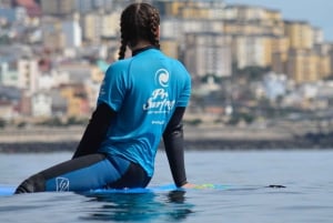 Las Palmas: Learn to Surf with a Special Price for Two Group