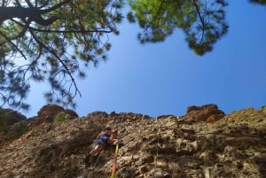 Las Palmas: Excursión de Escalada al Atardecer Cerca del Roque Nublo